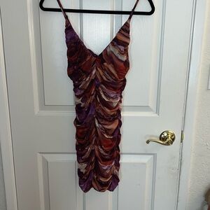 Ruched dress, didn’t like the style on me